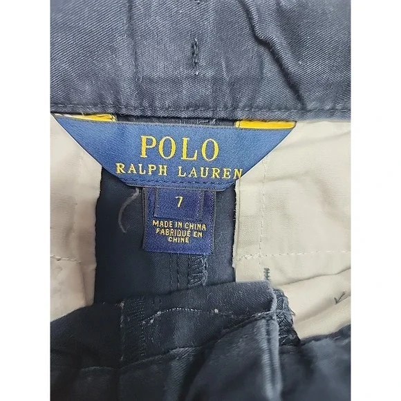 Ralph Lauren Polo Kids‎ Navy Pants Size 7 - Picture 2 of 6